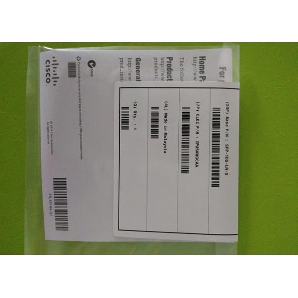 SFP-10G-LR-S Optical Fiber Module 1310nm 10km 10G 1 year warranty