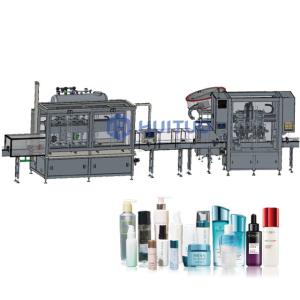 Highly Flexible Linear Bottle Liquid Follow Up Filling Machine Filler