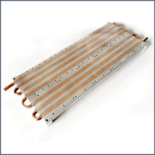 Antirust Aluminum Radiator Heat Sink Cooling Plate 152x200x12mm