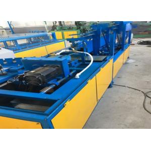 China Stainless Steel Wire Automatic Fencing Machine , Diamond Mesh Wire Making Machine on sale
