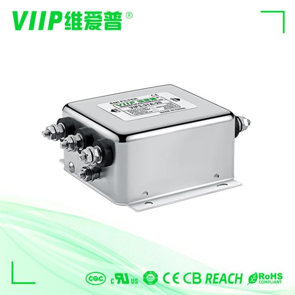 Quality EMI EMC Low Pass Power Line 3 Phase Filter , 380V 440V Power Emi Filter for sale