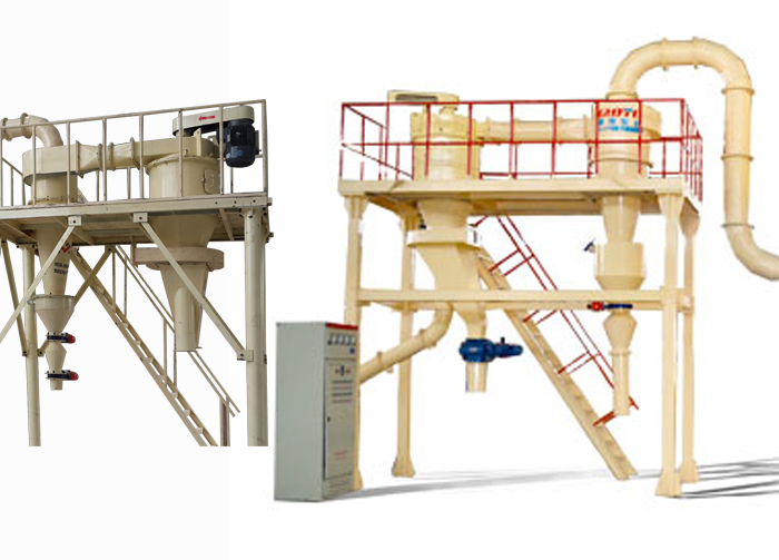 Fine Powder Cyclone Air Classifier Separator Machine with High Rotating Speed Gearbox