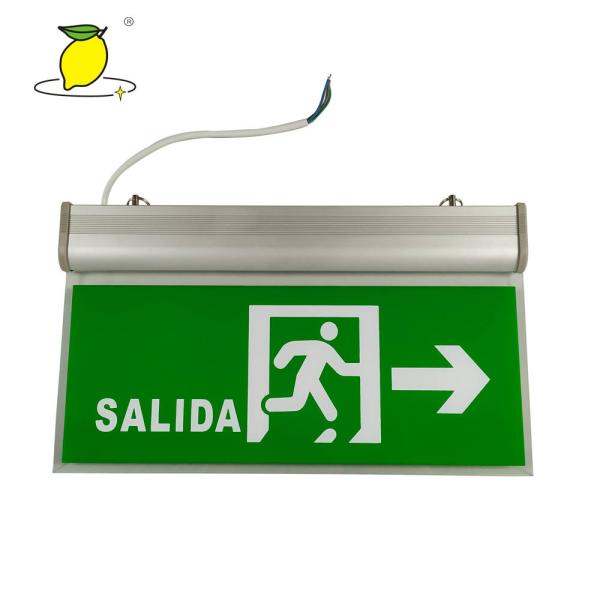 Quality fire emergency led exit signs recharging Emergency Exit Sign Light Emergency Exit Sign for sale