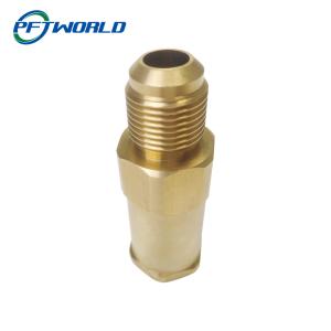 China Precision CNC brass injector machining parts accessories on sale