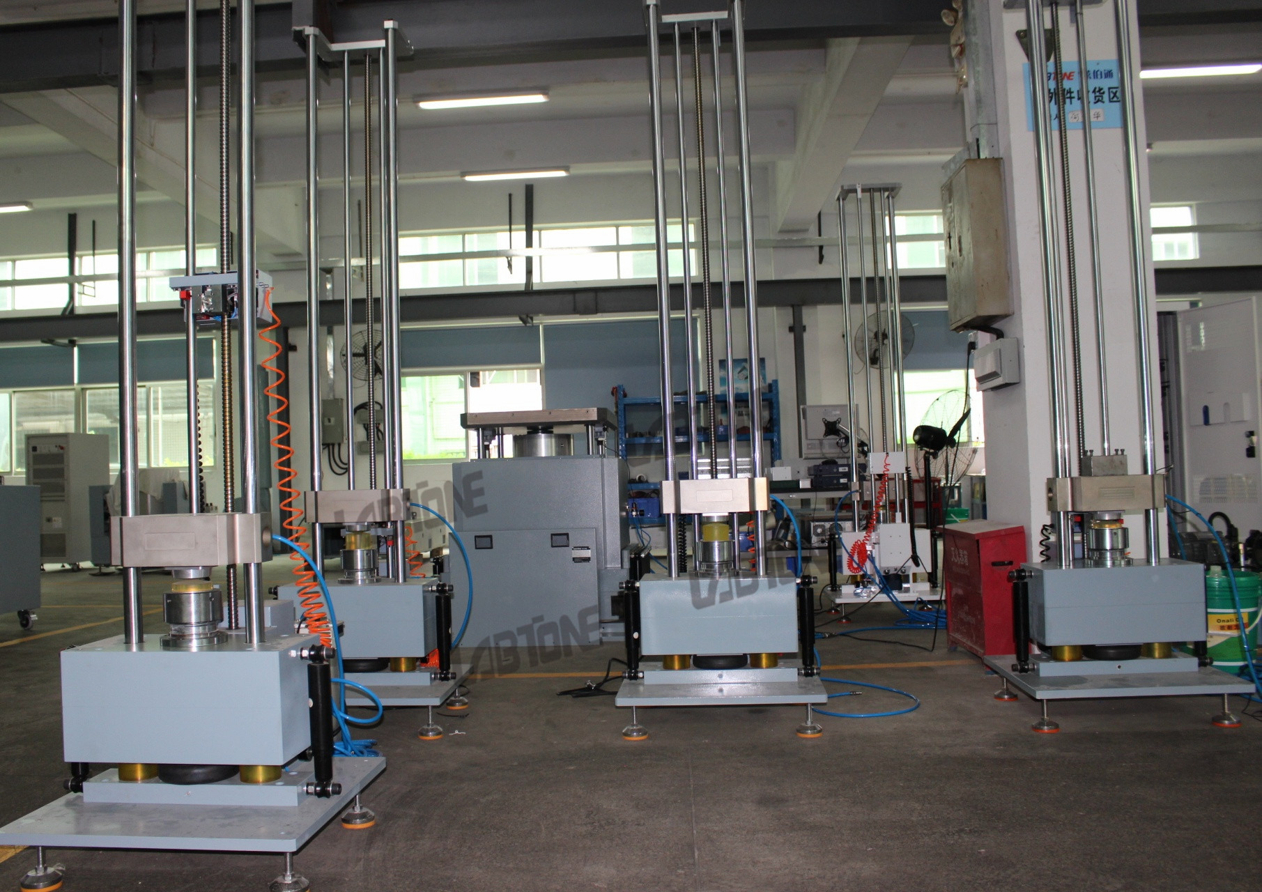 Half-sine Shock Test Machine with PC-based Control System Meet IEC/EN 61960 Standard