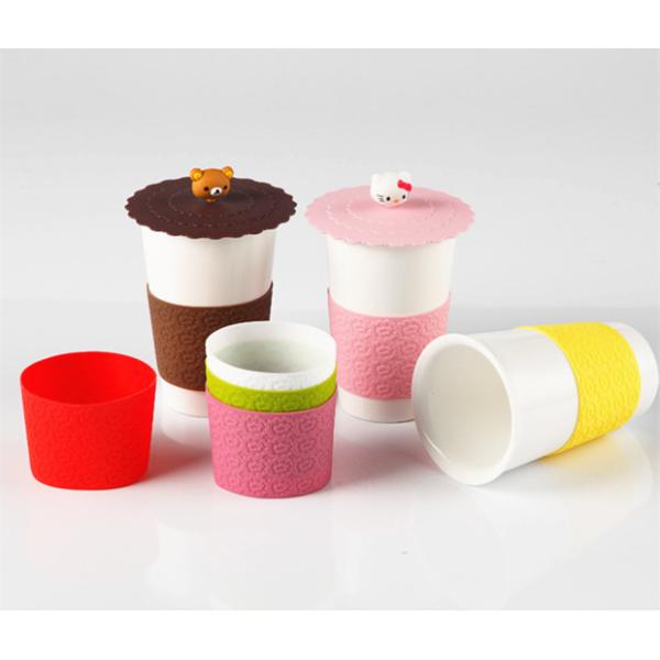 Anti Skid Housing Silicone Rubber Cup Cover Sleeve High Temperature Custom