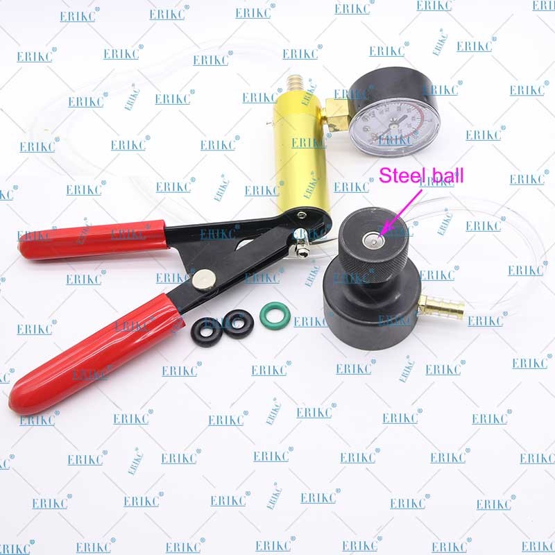 ERIKC Tool Components Common Rail Valve Assembly Electrical Valve Plate Sealing Test Tool for Bosch