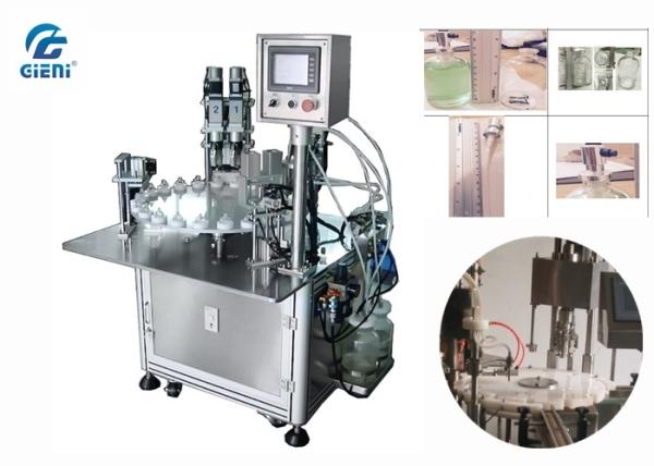 Quality High Output Nail Polish Making Machine With Two Nozzles And Capping Machine for sale