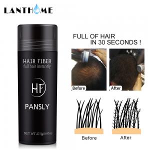 China Full Black Keratin Hair Growth Products 0.97oz Hair Building Powder on sale