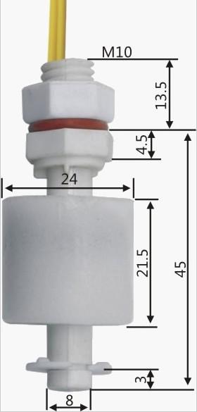 Quality vertical installation float level switch, ideal for water for sale