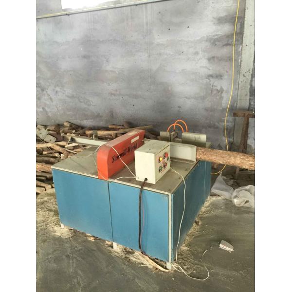 Pneumatic Log cutting off saw mill woodworking log cutter machine for round logs usage China supply