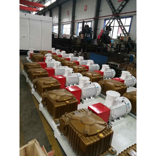 Carbon Steel Oilfield Helical Worm Geared Drilling Mud Tank Agitator