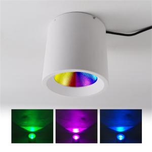 China 12W RGBW Recessed Anti-Glare Downlight LED Trimless 400LM for Commercial and Home Lighting on sale