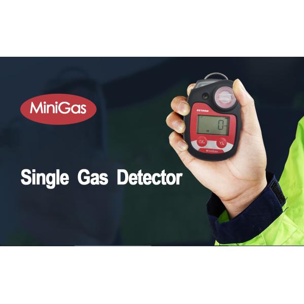 0-100 Ppm Portable Single Gas Detector With Alligator Clips For Easy Carrying