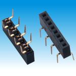 2.0 mm H 4.3 Single Row Female Header Connector Bottom Entry Type