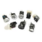 Illumination Tactile Switch,Horizontal Operation Right Angle LED Light Push