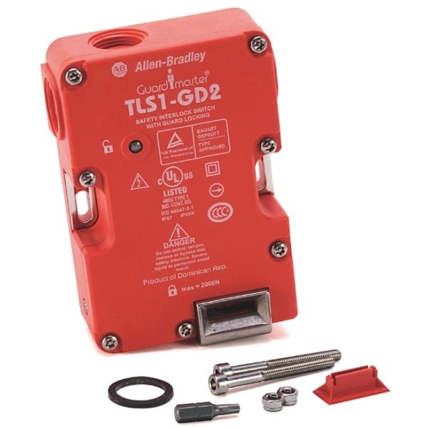 440G-T27121 Compact Allen Bradley 24V AC Guardmaster TLS-GD2 Guardlock Switch