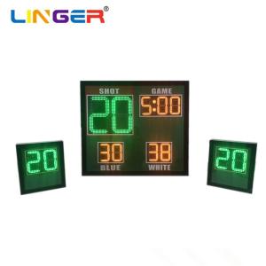 Wholesale Support 12V Battery Waterpolo Scoreboard With Shot Clock from china suppliers