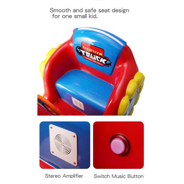 Children Amusement Car Arcade Game Kiddie Ride Coin Operated For Shopping Mall