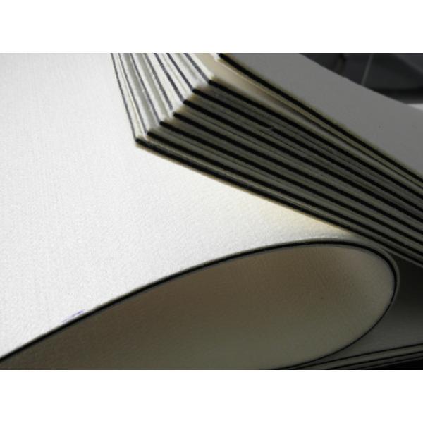 A4 A3 Customized Size Card Lamination Woolen Felt Cushion Pad For Plastic Card Lamination