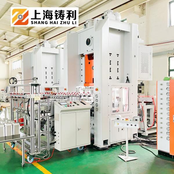 Quality Mechanical Automatic Aluminium Container Making Machine 80kn 380v 50hz 3phase for sale