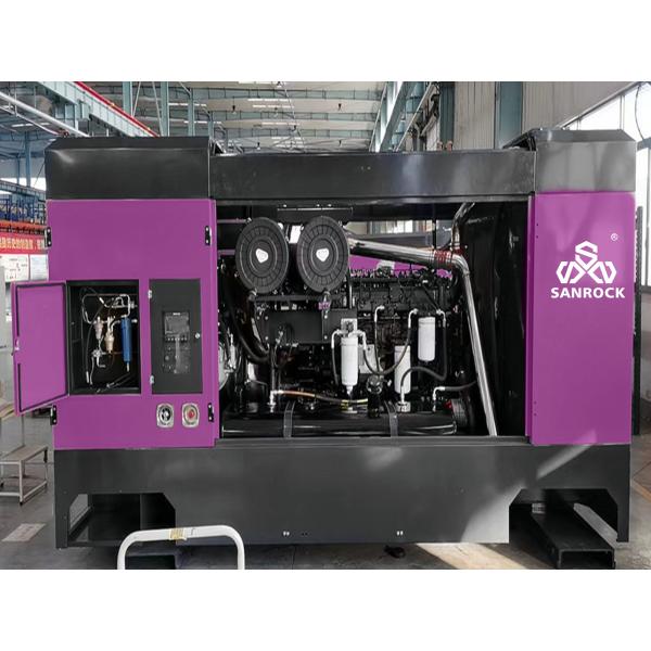 Mining Screw Air Compressor Machine High Pressure Portable Diesel Air Compressor Screw