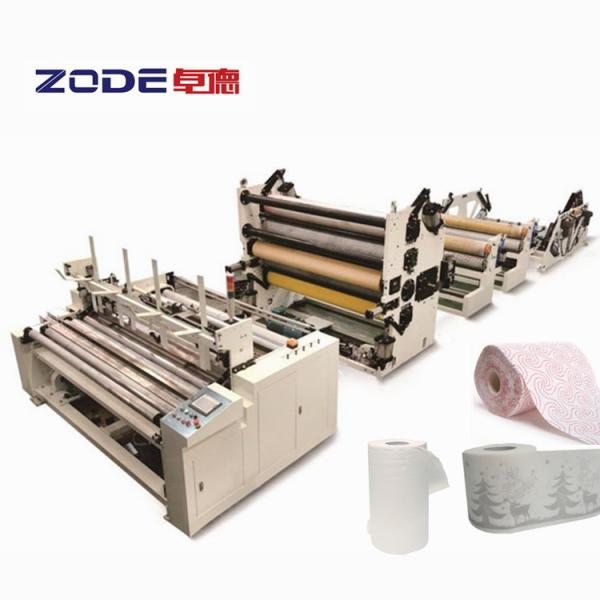 HMI 30pcs Reels Paper Roll Rewinding Machine For Converting