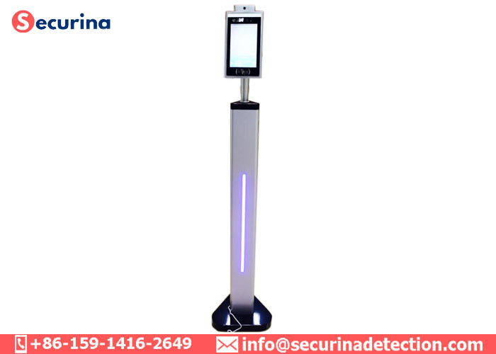 20W Binocular Camera Face Recognition Temperature Measurement System For Access Control