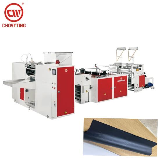 Quality 60m/min Bag On Roll Making Machine , Perforated Bottom Sealing Bag Making Machine for sale
