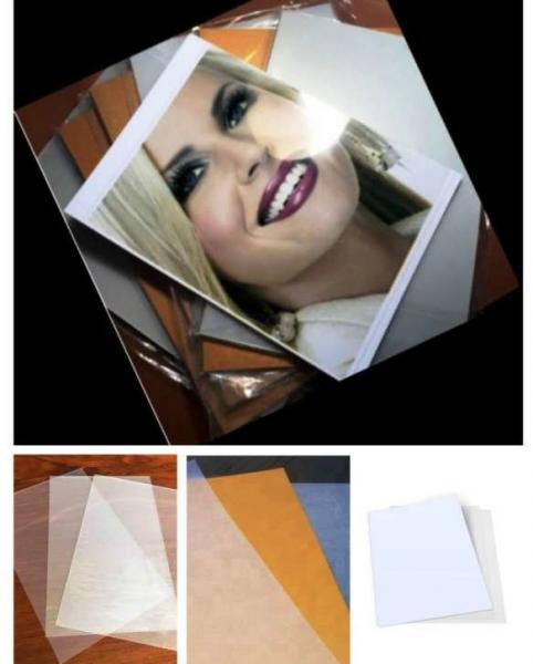Quality Non Laminating 0.58mm Inkjet PVC Sheet With 2 Print Sheets Plus 1 Middle Core Sheet for sale