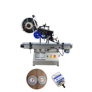 Round Labeling Machine Sauce Bottle Label Label Dispenser Automatic Double Sided