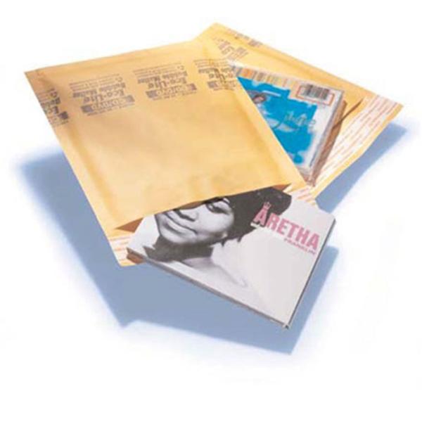 Yellow Kraft Paper Bubble Wrap Envelope , 235x330mm #H Bubble Mailer Bags