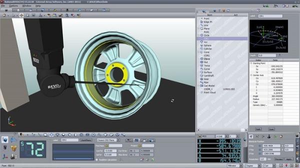 Quality 3D Video Measurement Software / Measuring Software Revo 5 Axis Supported for sale