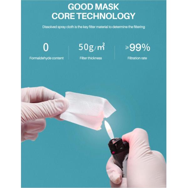 Adult Foldable Ffp2 Isolation Face Masks