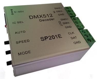 Quality dmx signal signal to spi SP201E DMX Decoder for sale