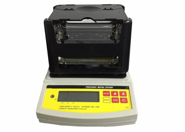 LightWeight Mini Gold Silver Purity Testing Machine , Portable Mixed Gold Purity