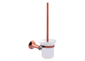 Wholesale Zinc Alloy and Crystal Bathroom Accessory Toilet Brush & Holder Modern Design from china suppliers