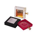 Custom Plastic Tray Cardboard Eyelash Box With Film Lamination