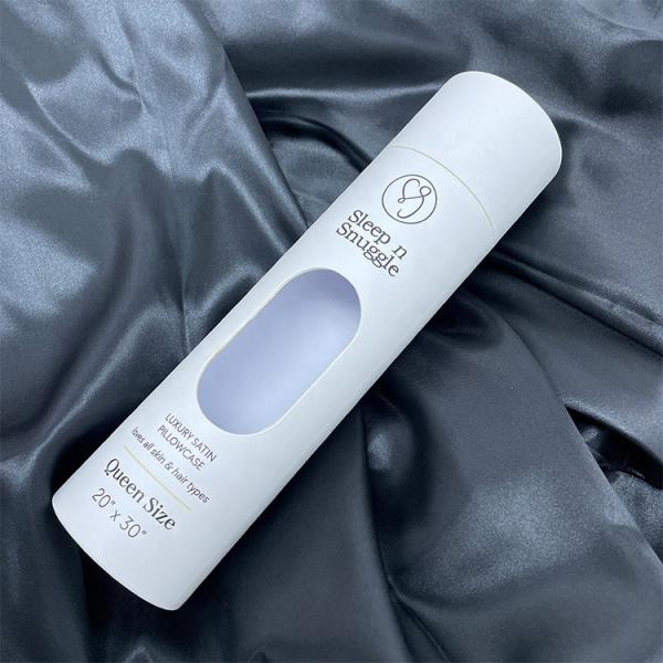 Pillowcase Paper Tube Packaging Hollow Out Cylinder for Apparel Clothing Packaging