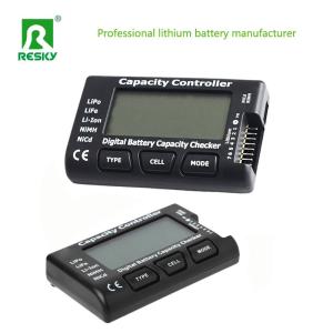 China RC Accessories LCD Display 2-6s Lithium Battery Voltage Meter Tester Balancer on sale