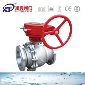 Wholesale 1000kg Package Gross Weight Gear Operated Flanged Ball Valve for Gas Media Q341F-150LB from china suppliers