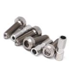 WLL CNC Machining Service Titanium Coupling Nut / Washer / Fittings