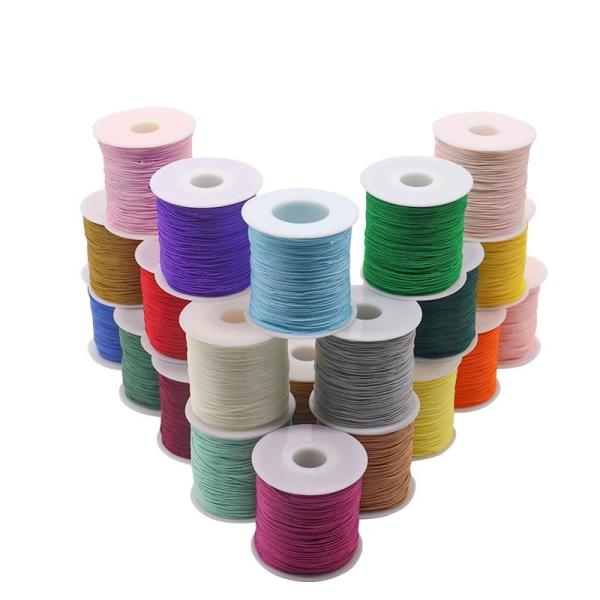 Direct 0.8mm Nylon Cord Thread for Beading String DIY and Chinese Knot Macrame