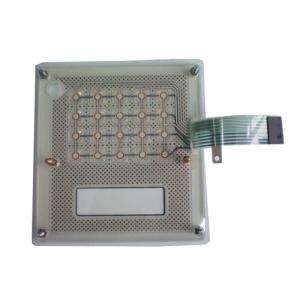 Wholesale LED Membrane Switch Panel , Tactile Dome And Backlit Keypad from china suppliers