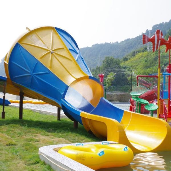 Hot Sale Summer Kids and Adults Fiberglass Pool Water Park Slide