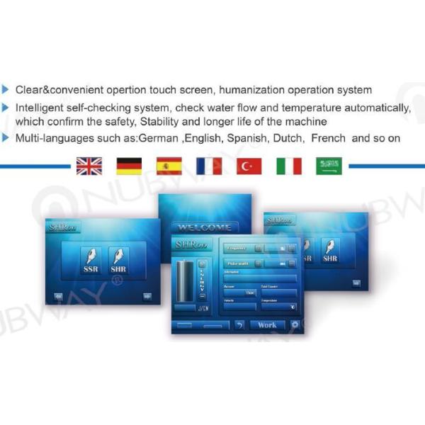 Newest! 4 big Panosonic capacitors Multifunction Laser Hair Removal Machine Elight SHR IPL Laser