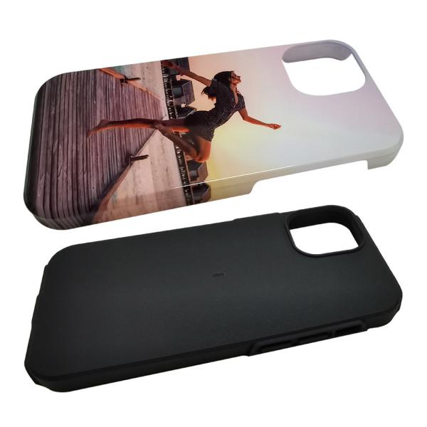 Sublimation Tough Iphone Case Blank 3d Sublimation Phone Cases 2 In 1 For IPhone 16 15 14 13 Pro Max
