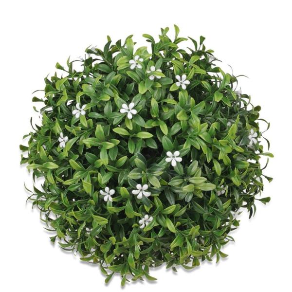 Outdoor Balcony Boxwood Ball Topiary Artificial 42cm