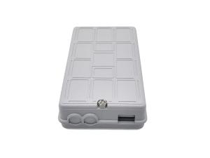 China 12 Cores Fiber Optic Termination Box Optical Distribution Box FTTH Wall Mounted on sale