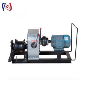 Wholesale Powered Winch Belt Drive Heavy-Duty 8T Capacity For Industrial Construction Use​ from china suppliers